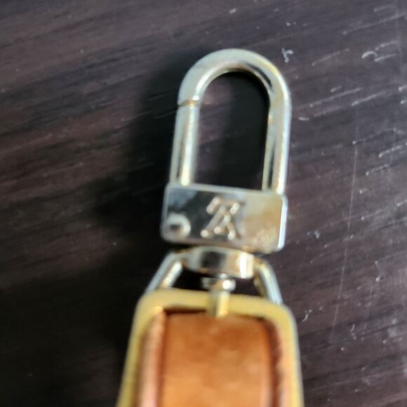 Louis Vuitton Brown Leather Travel Tag - Picture 5 of 6